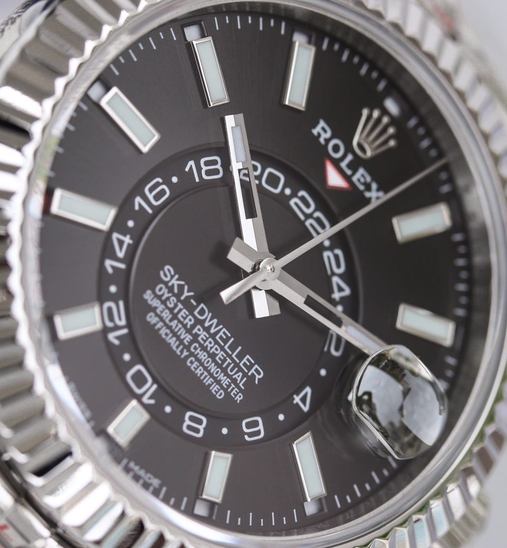 Rolex Sky - Dweller 42mm Silver Toned For Men 326934