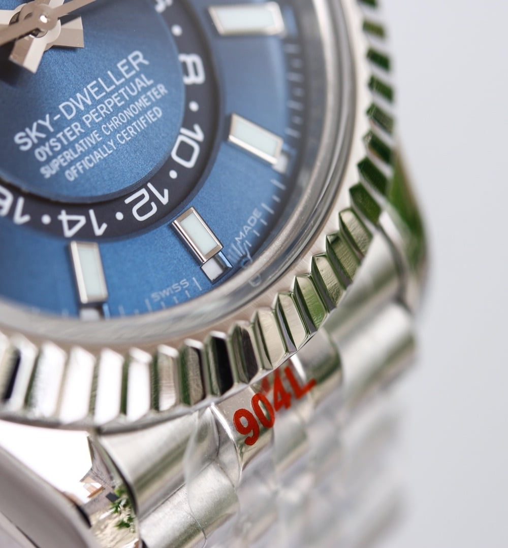 Rolex Sky - Dweller 42mm Silver Toned For Men 326934