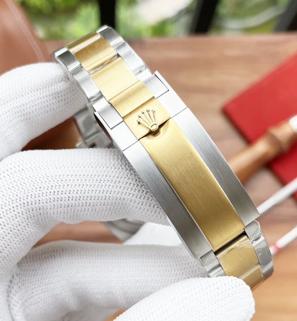 Rolex Submariner Date 41mm Silver Toned For Men