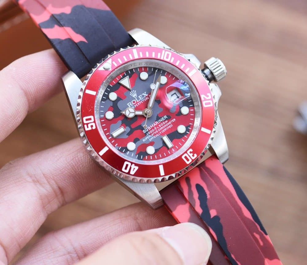 Rolex Submariner Date 41mm Silver Toned For Men