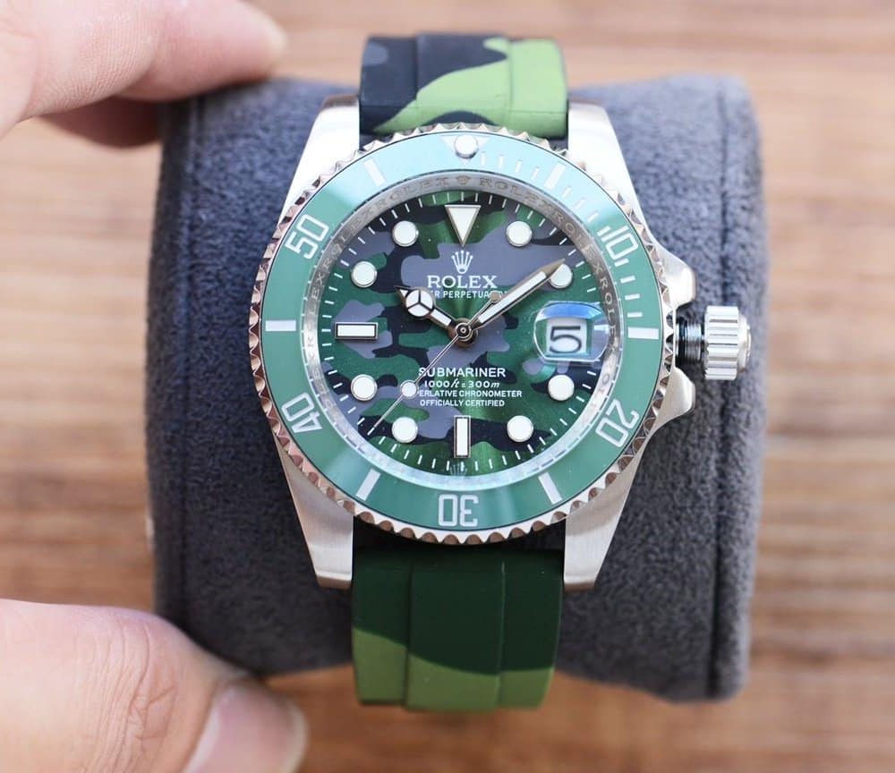 Rolex Submariner Date 41mm Silver Toned For Men