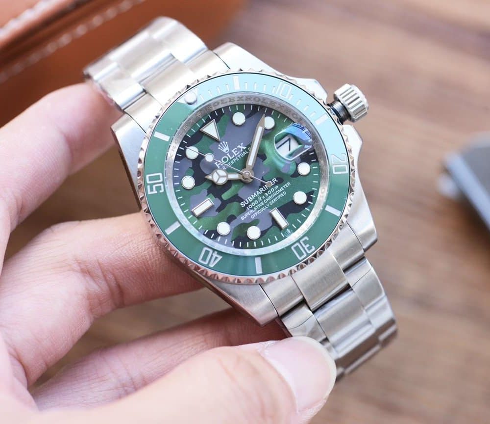 Rolex Submariner Date 41mm Silver Toned For Men