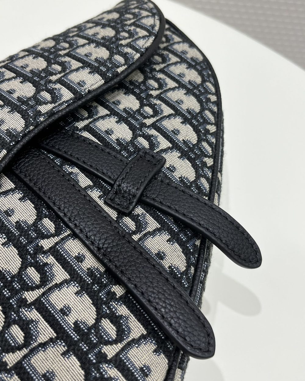 1:1 Replica Saddle Bag Blue For Women 10in/26cm 1ADPO093YKY_H28E