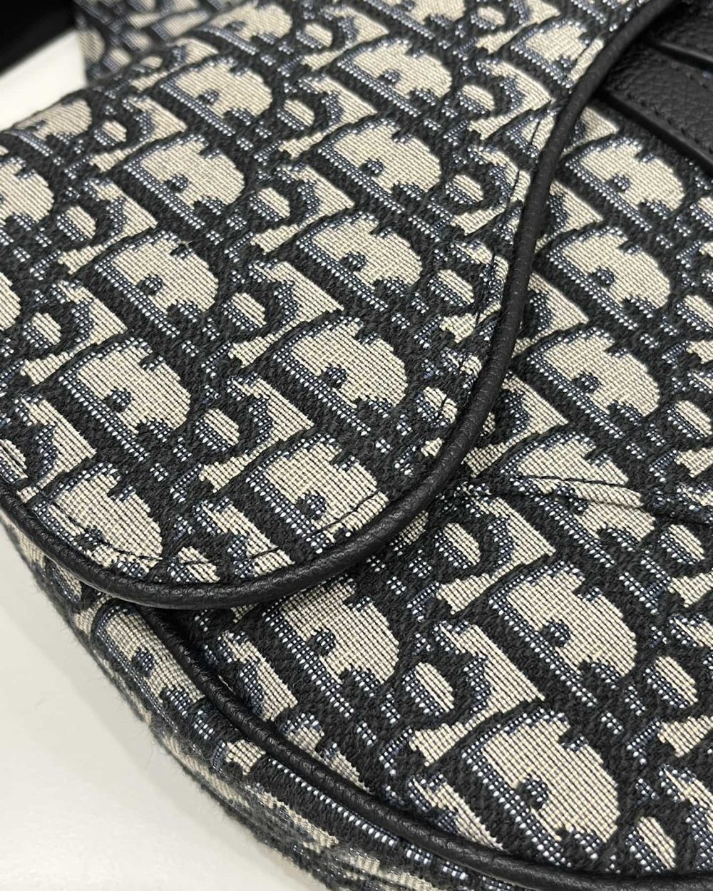 1:1 Replica Saddle Bag Blue For Women 10in/26cm 1ADPO093YKY_H28E