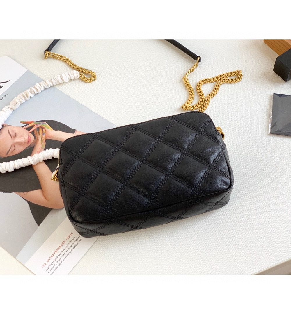 [REP 1:1] Saint Laurent Becky Crossbody Bag Black For Women 7in/18cm YSL P00533588