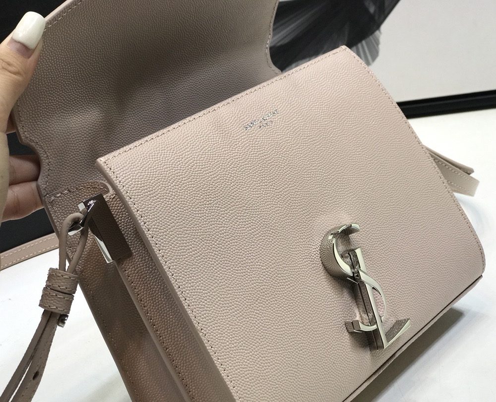 [REP 1:1] Saint Laurent Cassandra Medium Top Handle Bag Beige For Women 9.6in/24.5cm YSL