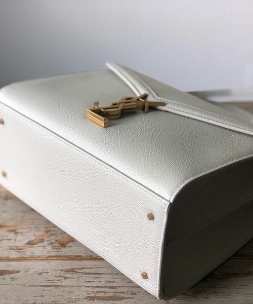 [REP 1:1] Saint Laurent Cassandra Medium Top Handle Bag Black For Women 8.7in/22cm YSL