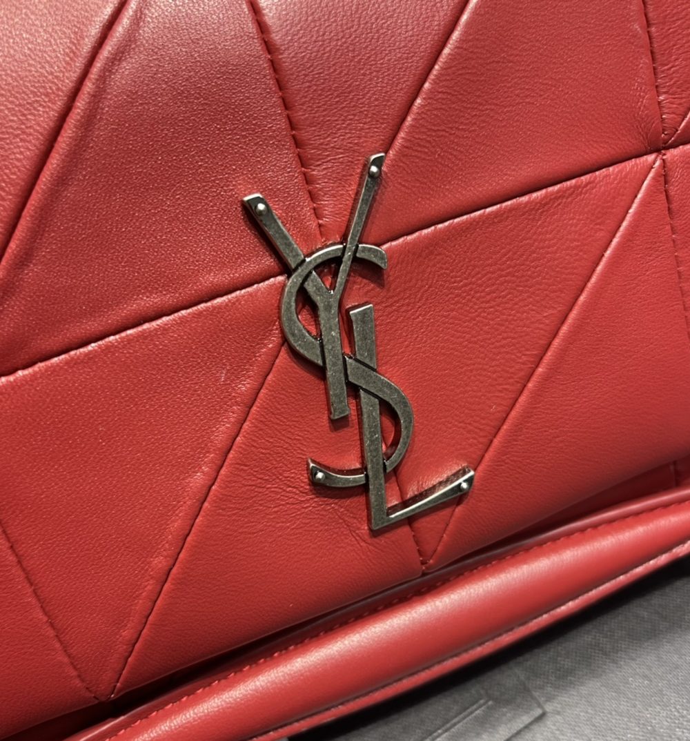 [REP 1:1] Saint Laurent Jamie Medium Chain Bag Red For Women, Women's Bags 9.8in/25cm YSL