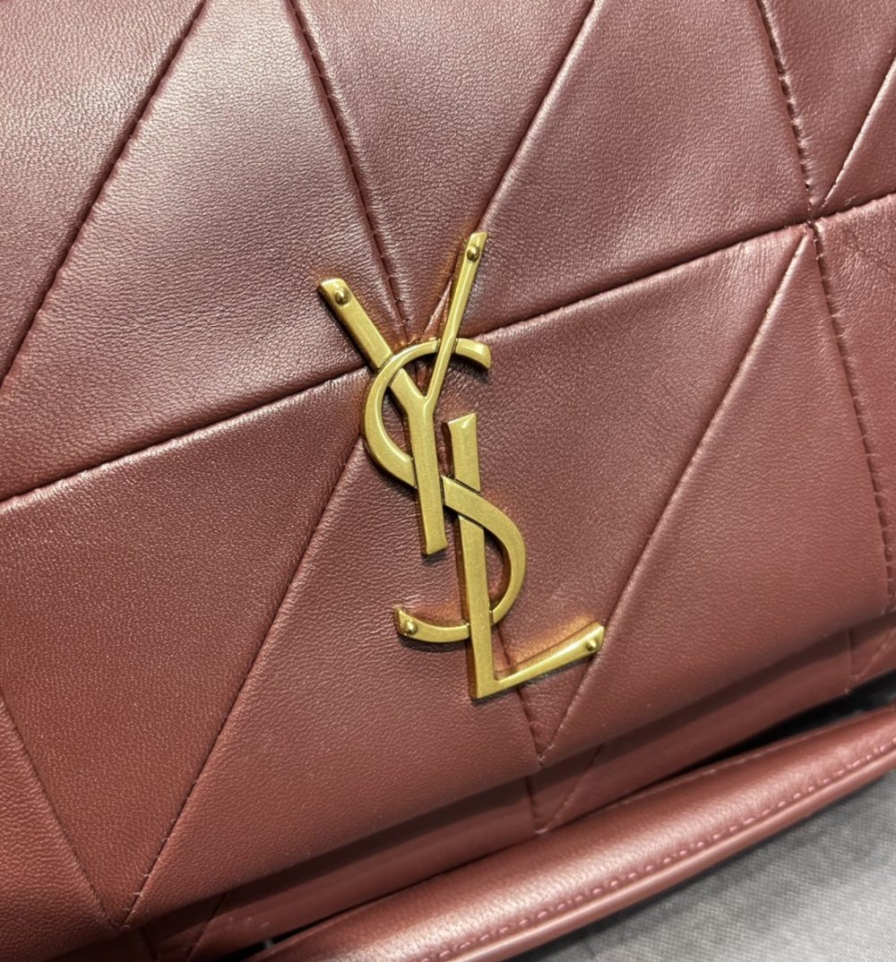[REP 1:1] Saint Laurent Jamie Medium Chain Bag Red-Purple For Women, Women's Bags 9.8in/25cm YSL