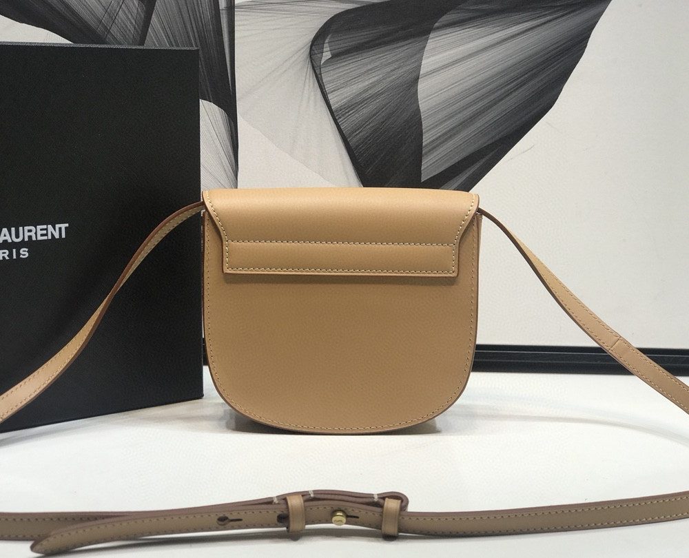 [REP 1:1] Saint Laurent Kaia Medium Shoulder Bag Brown For Women 18cm YSL