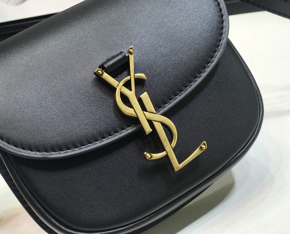 [REP 1:1] Saint Laurent Kaia Small Satchel Black For Women 7.2in/18.5cm YSL 619740BWR0W1000