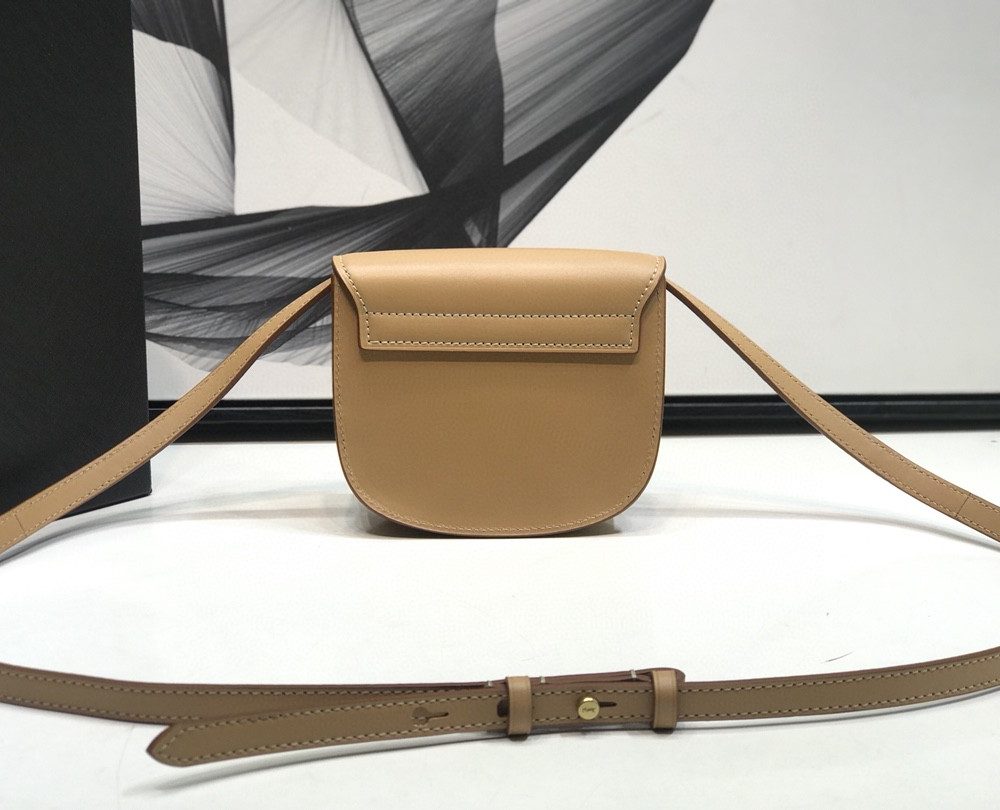 [REP 1:1] Saint Laurent Kaia Small Satchel Brown For Women 7.2in/18.5cm YSL 619740BWR6W2725