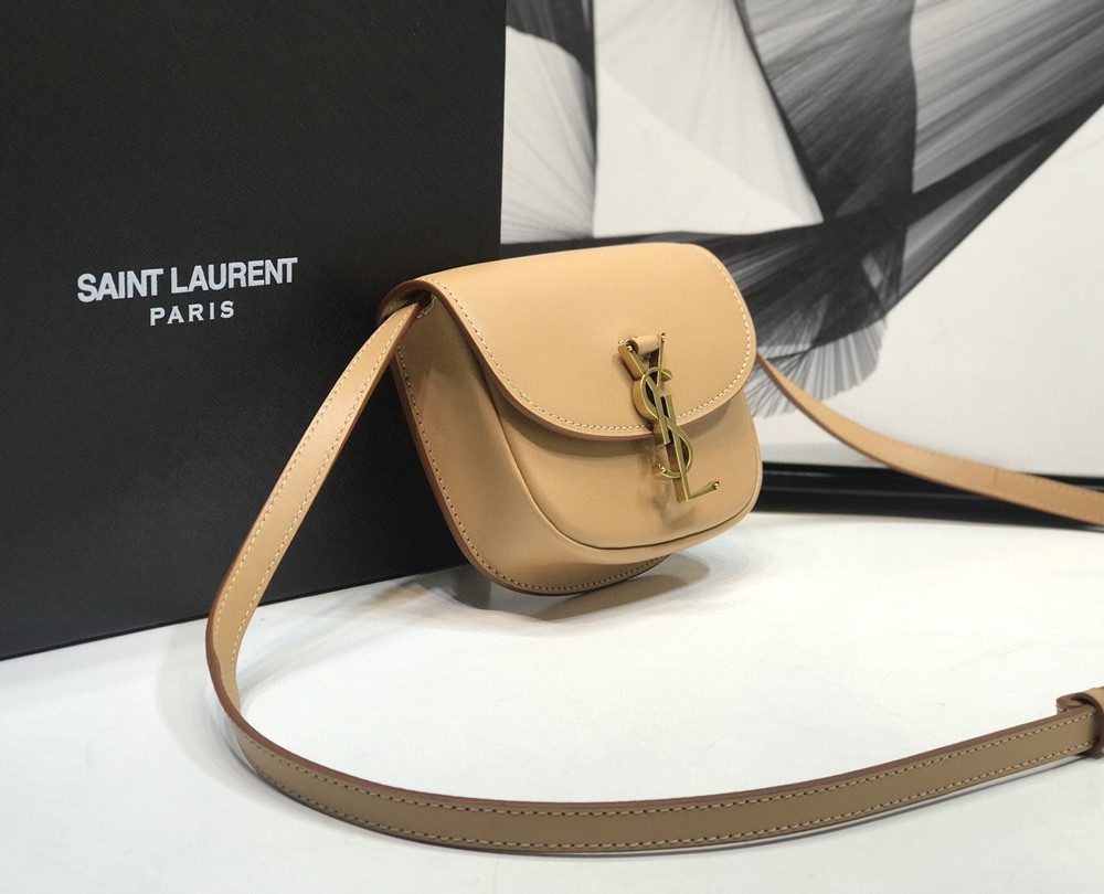 [REP 1:1] Saint Laurent Kaia Small Satchel Brown For Women 7.2in/18.5cm YSL 619740BWR6W2725