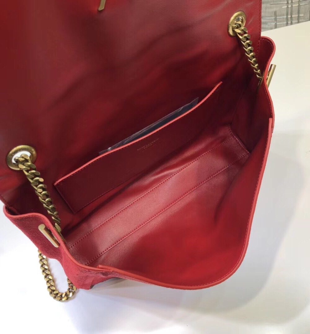 [REP 1:1] Saint Laurent Kate Medium Reversible Chain Bag Red For Women 28.5in/11.2cm YSL