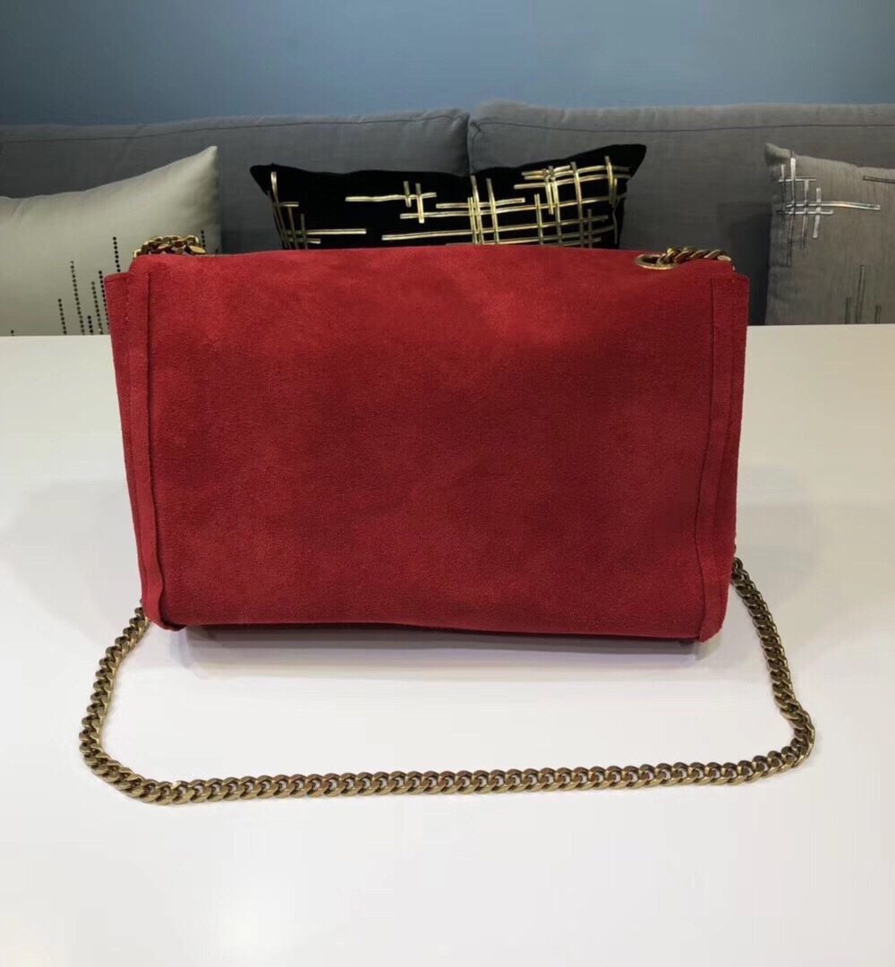 [REP 1:1] Saint Laurent Kate Medium Reversible Chain Bag Red For Women 28.5in/11.2cm YSL