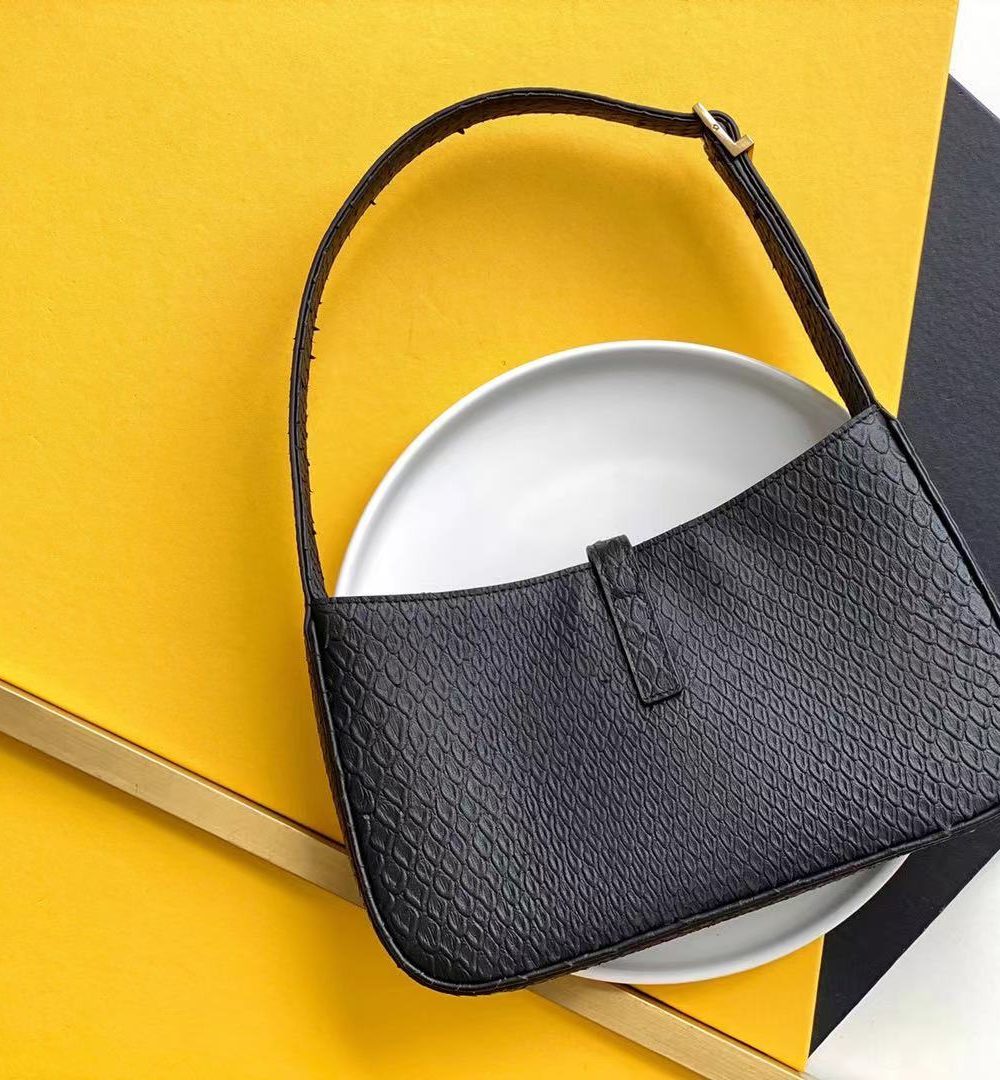 [REP 1:1] Saint Laurent LE 5 À 7 Hobo Bag Black Material For Women 9in/23cm YSL 657228EAAAU1000