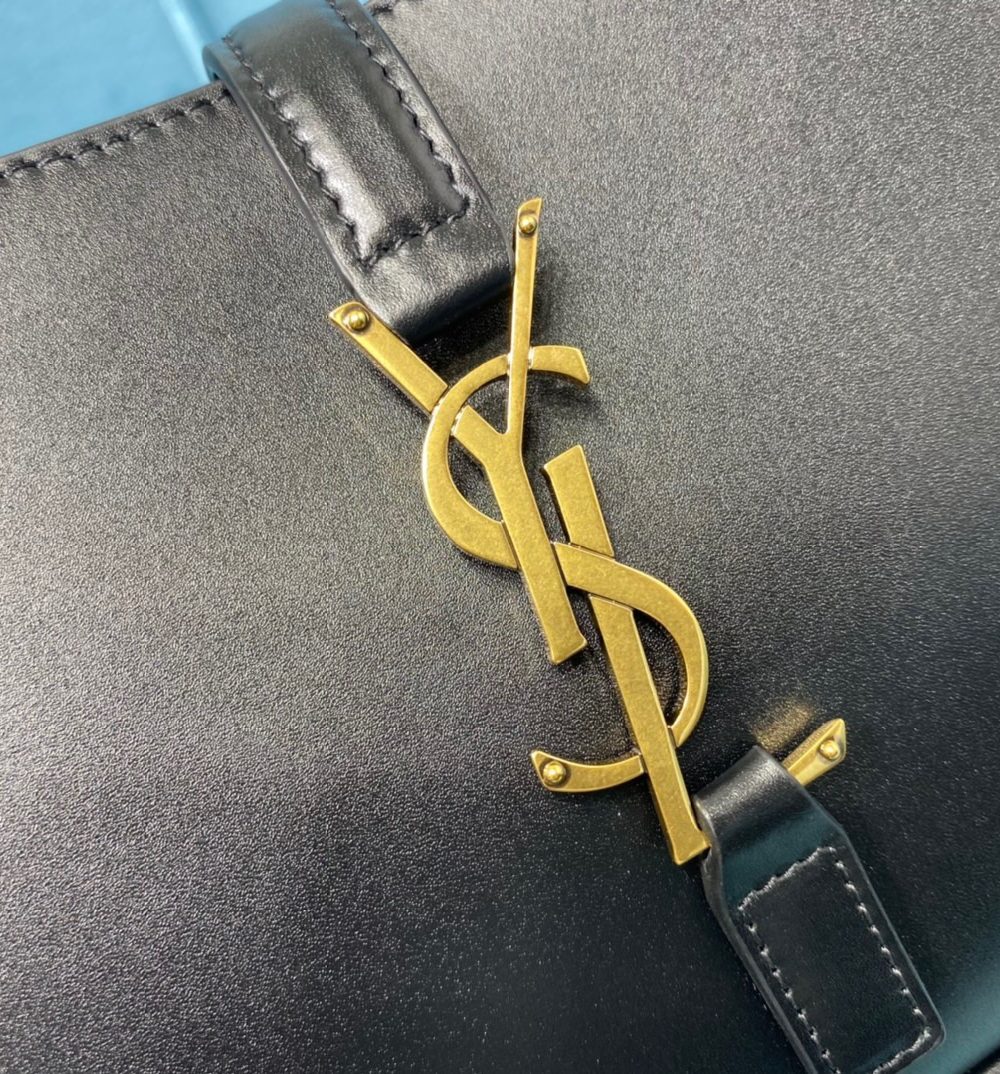 [REP 1:1] Saint Laurent Le 5 À 7 Hobo Bag In Smooth Black For Women 9in/23cm YSL 6572282R20W1000