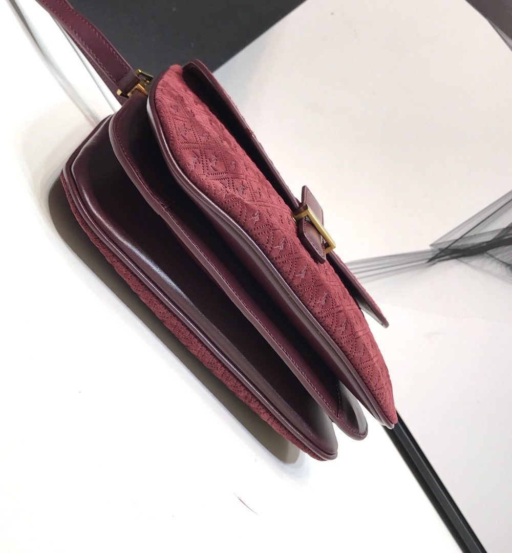 [REP 1:1] Saint Laurent Le Monogramme Small Satchel In Monogram Canvas And Smooth Bungurdy For Women 9in/23cm YSL