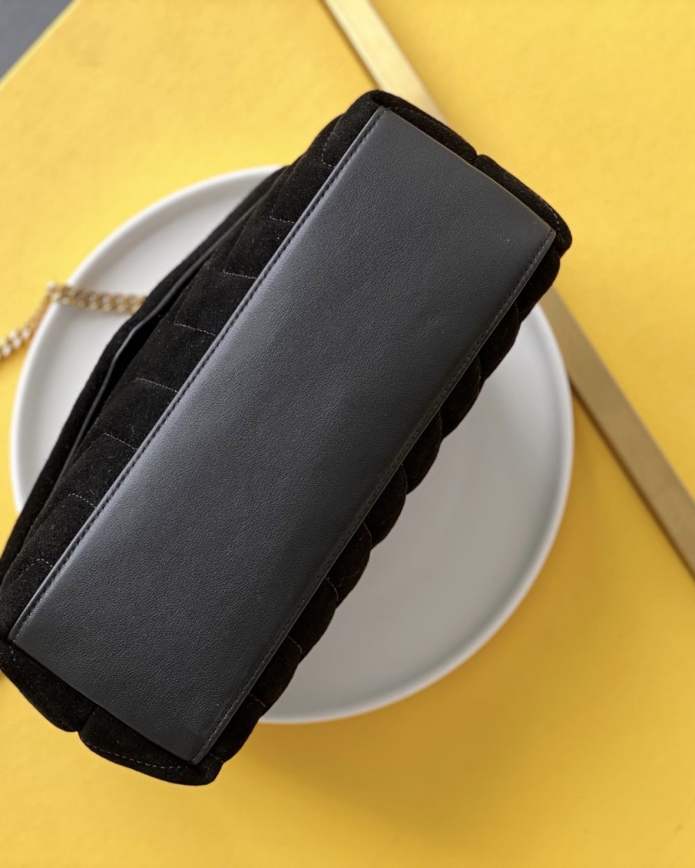 [REP 1:1] Saint Laurent Loulou Small Chain Bag In "Y" Black With Gold Hardware For Women 9.8in/23cm YSL 4946991U8671000