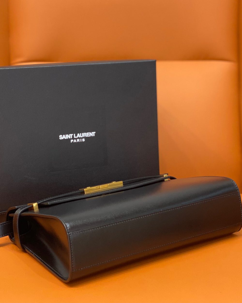 [REP 1:1] Saint Laurent Manhattan Shoulder Bag Black For Women 11.4in/29cm YSL 5792710SX0W1000