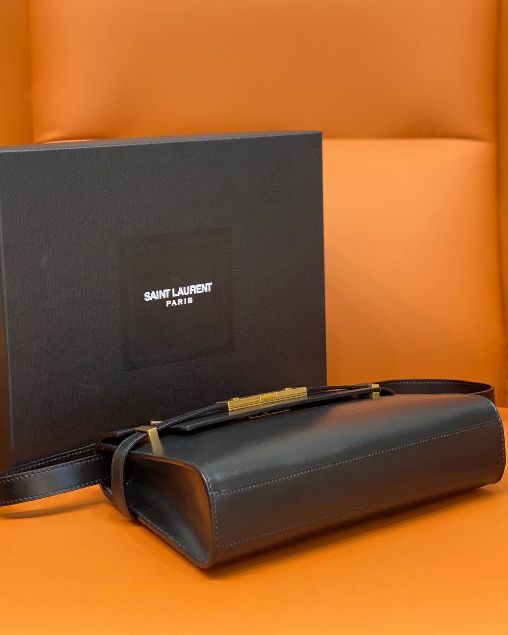 [REP 1:1] Saint Laurent Manhattan Small Shoulder Bag Black For Women 9.4in/24cm YSL 6756260SX0W1000