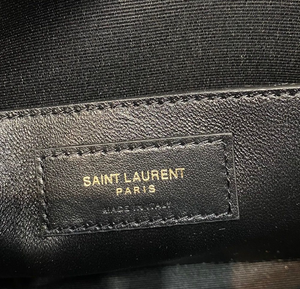 [REP 1:1] Saint Laurent Manhattan Small Shoulder Bag Black For Women 9.4in/24cm YSL 6756260SX0W1000