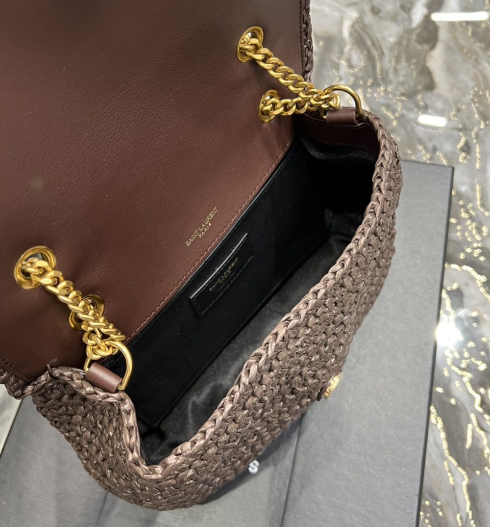 [REP 1:1] Saint Laurent Niki Baby Chain Bag Dark Brown For Women, Women's Bags 8.2in/21cm YSL