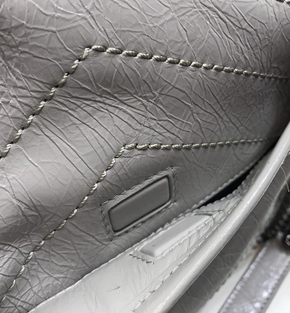 [REP 1:1] Saint Laurent Niki Baby Chain Bag Vintage Grey For Women 8.2in/21cm YSL