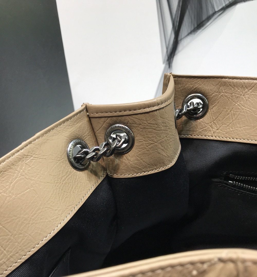[REP 1:1] Saint Laurent Niki Medium Shopping Bag Beige For Women 12.6in/32cm YSL