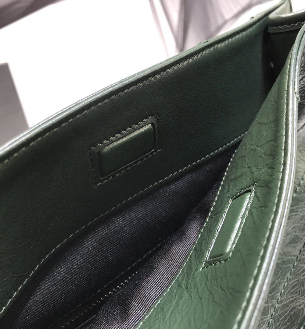 [REP 1:1] Saint Laurent Niki Medium Shopping Bag Green For Women 12.6in/32cm YSL