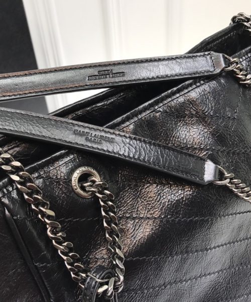 [REP 1:1] Saint Laurent Niki Shopping Bag Black For Women 13.8in/35cm YSL