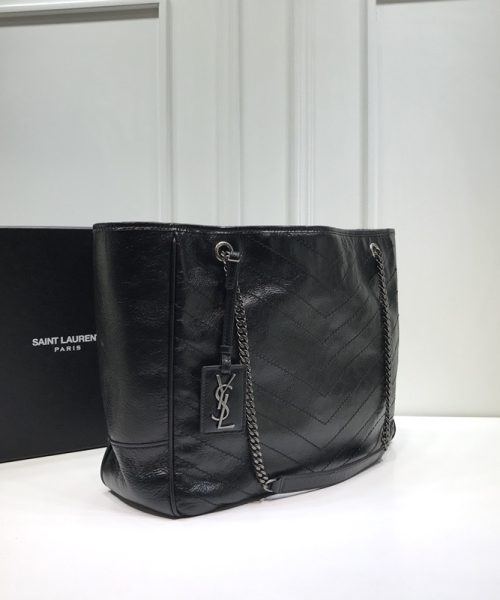 [REP 1:1] Saint Laurent Niki Shopping Bag Black For Women 13.8in/35cm YSL