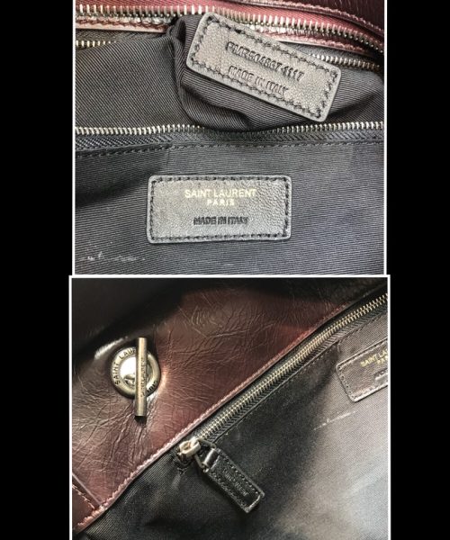 [REP 1:1] Saint Laurent Niki Shopping Bag Burgundy For Women 13.8in/35cm YSL