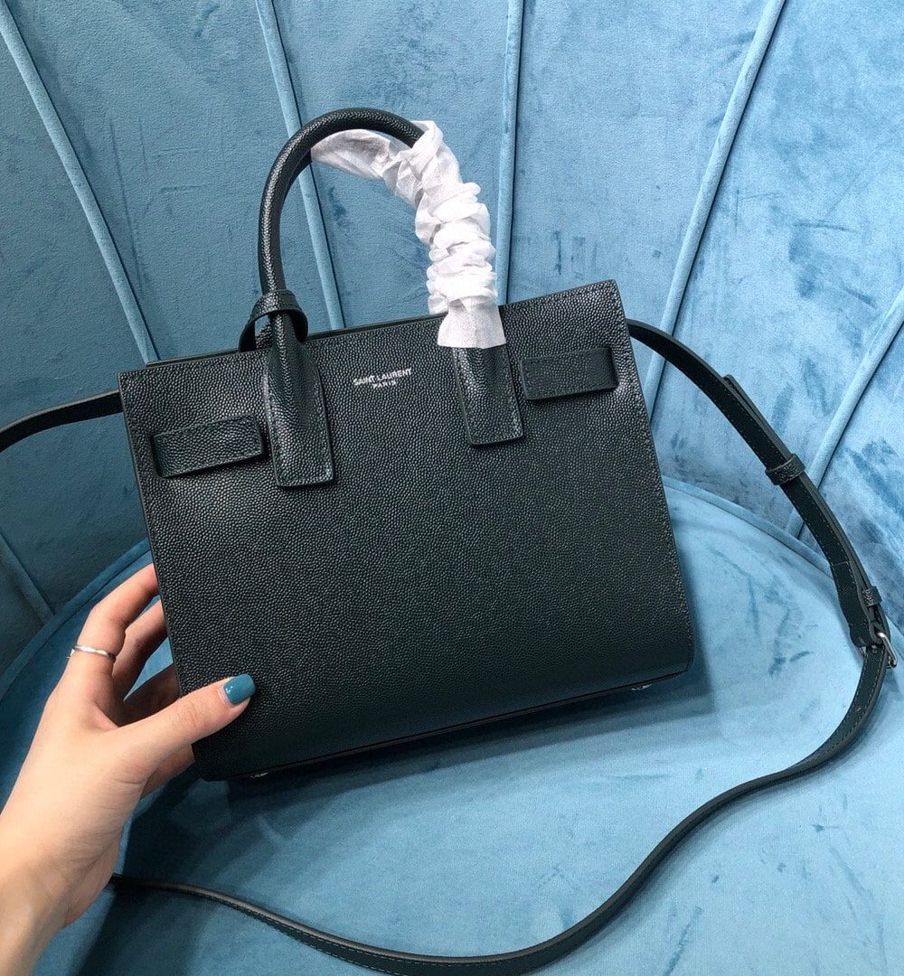 [REP 1:1] Saint Laurent Sac De Jour Nano Bag Black For Women 8.6in/22cm YSL 39203502G9W1000