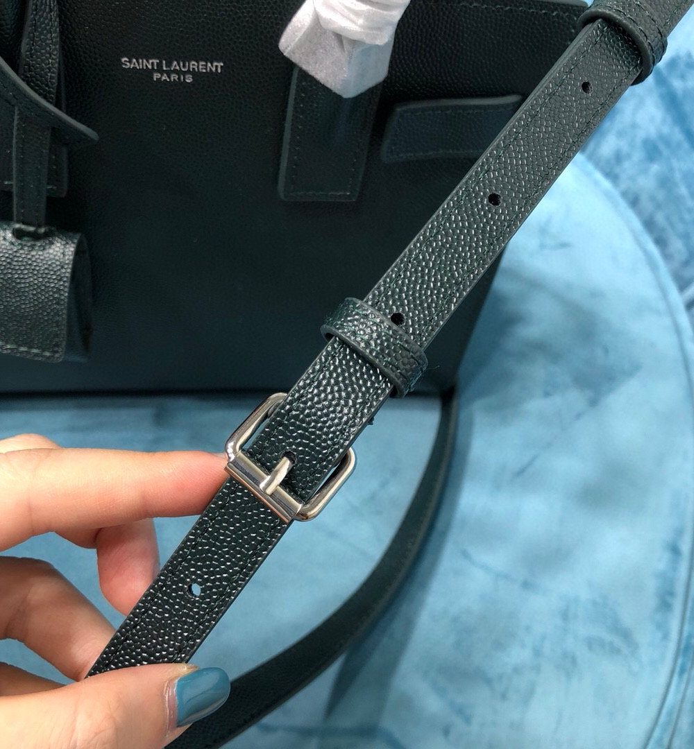 [REP 1:1] Saint Laurent Sac De Jour Nano Bag Black For Women 8.6in/22cm YSL 39203502G9W1000