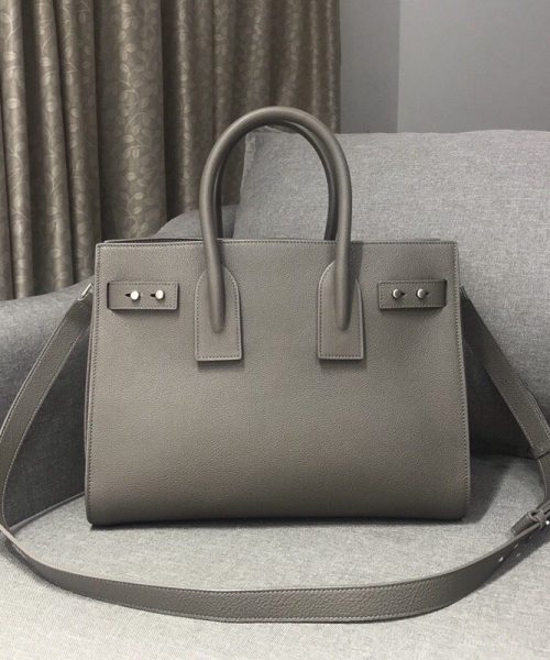 [REP 1:1] Saint Laurent Sac De Jour Small Stone Grey For Women 12.5in/32cm YSL