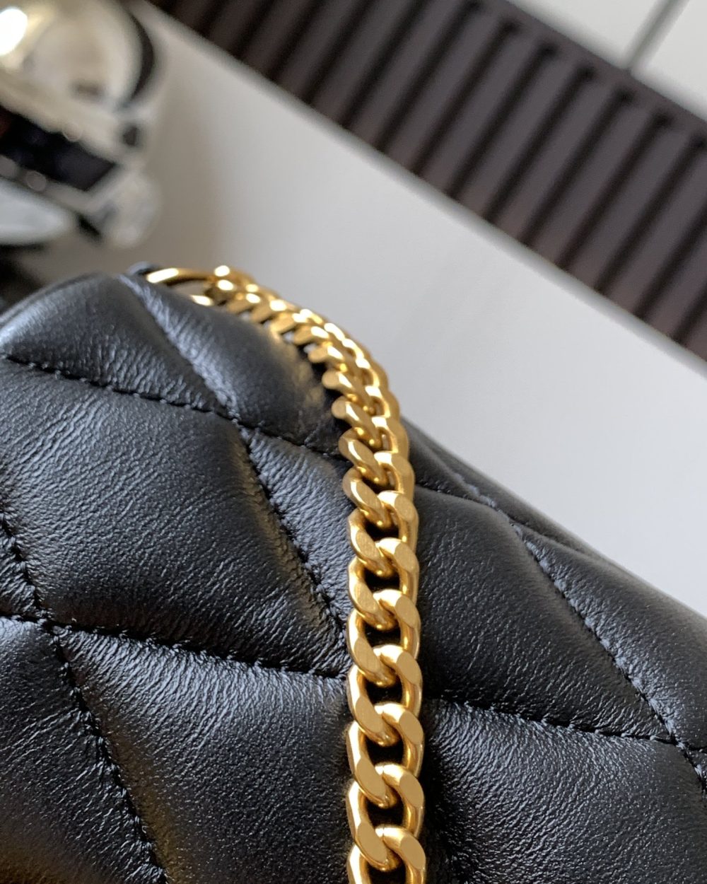 [REP 1:1] Saint Laurent Sade Mini Tube Bag For Women 7.9in/20cm Black YSL 699703AAAJU1000