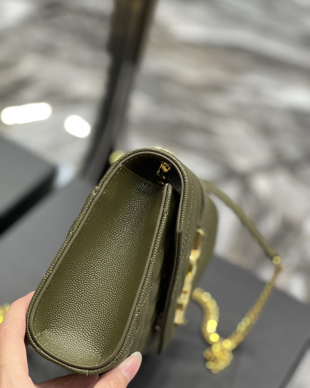 [REP 1:1] Saint Laurent Small Bag In Mix Matelasse For Women 8.2in/21cm YSL