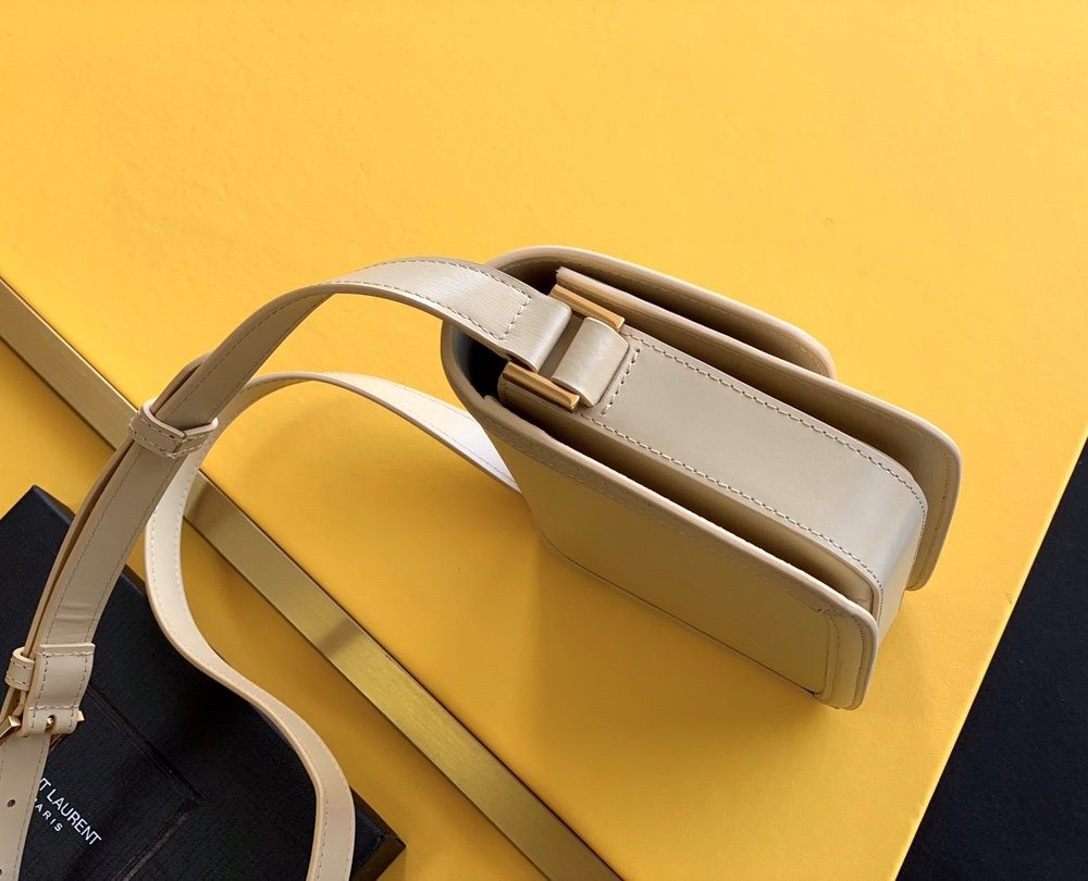 [REP 1:1] Saint Laurent Solferino Small Satchel Bag Beige In Box With Gold Hardware 7.4in/19cm YSl 6343060SX0W9207