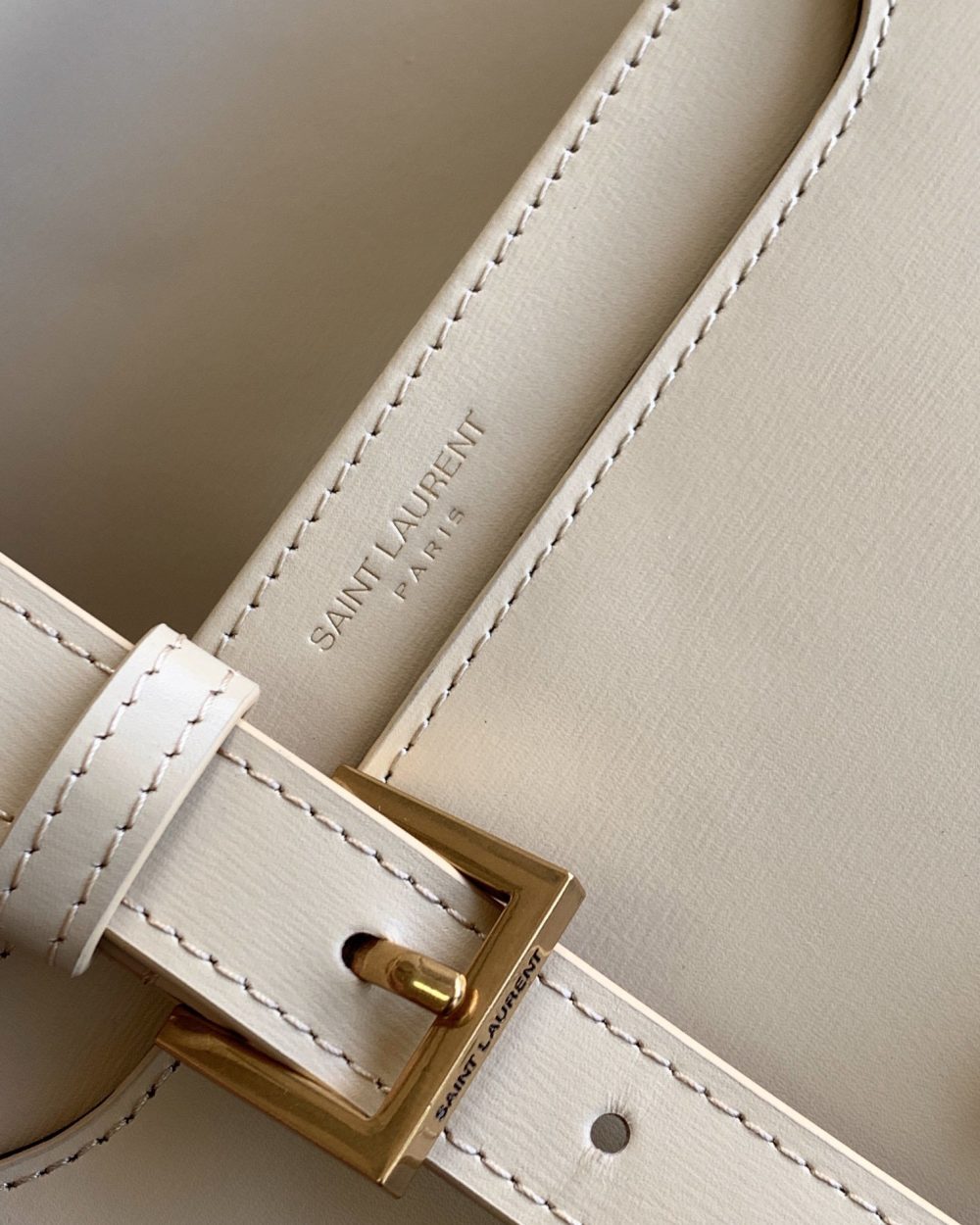 [REP 1:1] Saint Laurent Solferino Small Satchel Bag Beige In Box With Gold Hardware 7.4in/19cm YSl 6343060SX0W9207