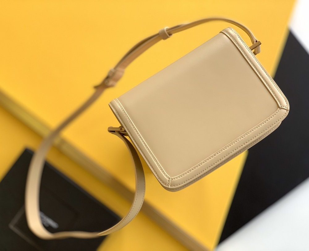 [REP 1:1] Saint Laurent Solferino Small Satchel Bag Beige In Box With Gold Hardware 7.4in/19cm YSl 6343060SX0W9207
