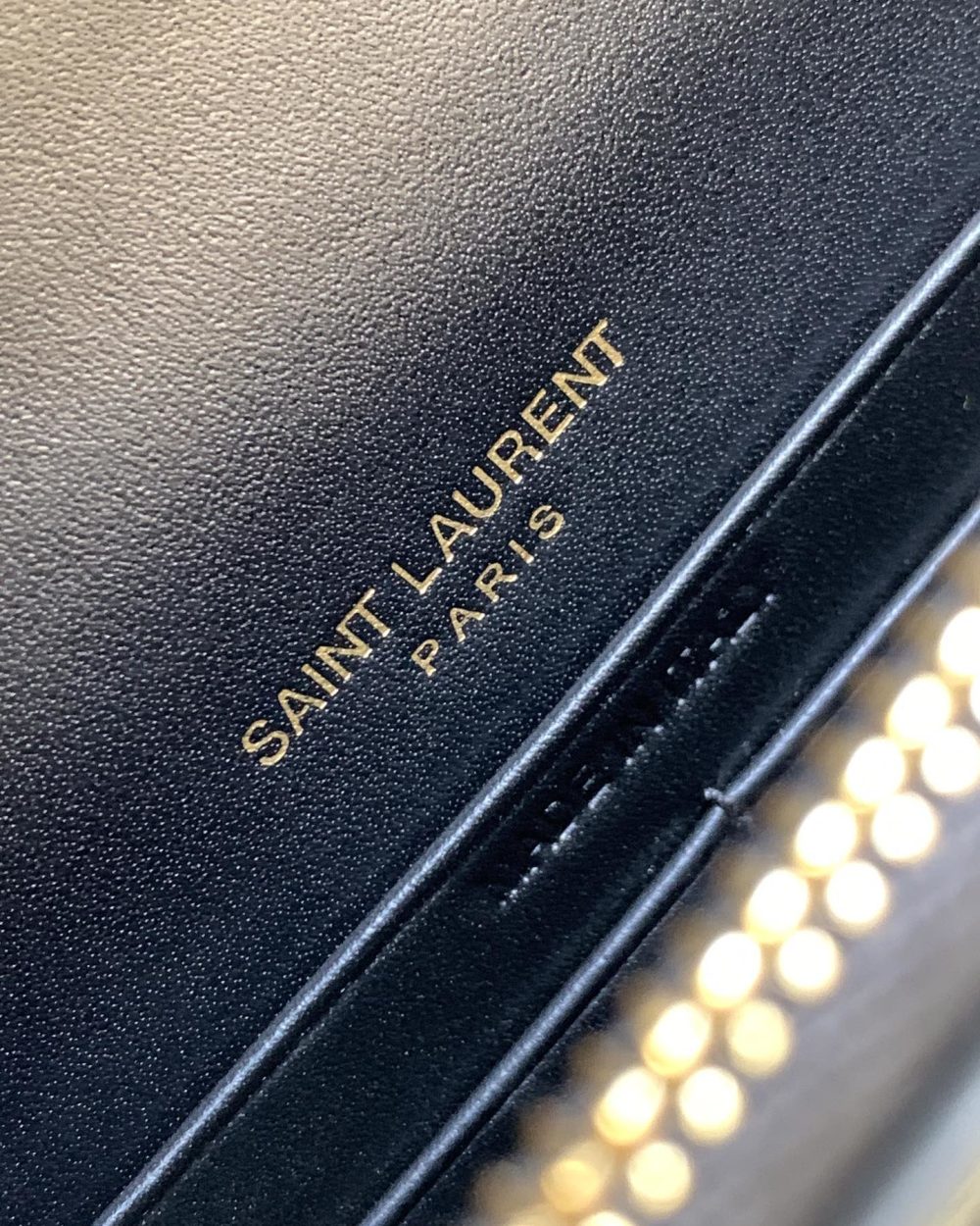 [REP 1:1] Saint Laurent Sunset Chain Bag With Gold Hardware For Women 7.4in/19cm YSL 533026DND1J1000