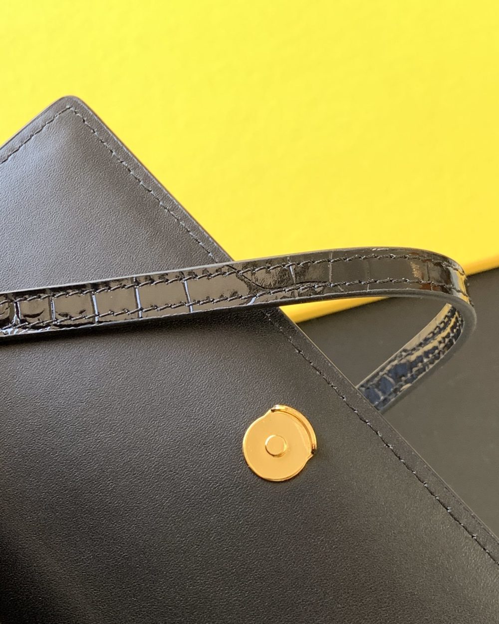 [REP 1:1] Saint Laurent Sunset Chain Bag With Gold Hardware For Women 7.4in/19cm YSL 533026DND1J1000