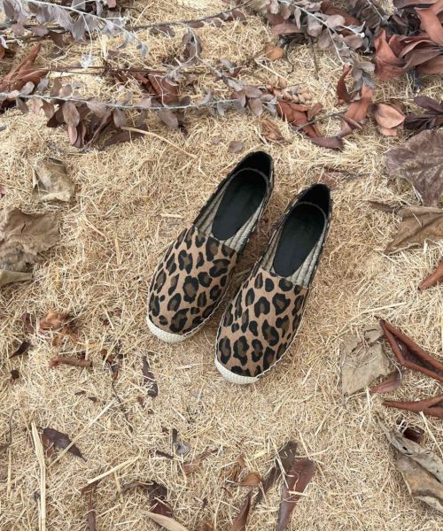 Saint Laurent Women's Ysl Embroidered Espadrilles Brown For Women YSL