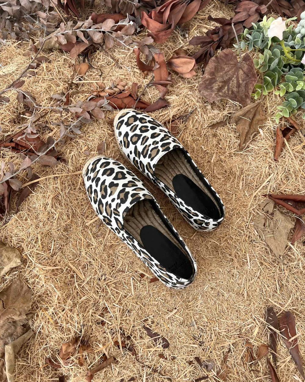 Saint Laurent Women's Ysl Embroidered Espadrilles White For Women YSL