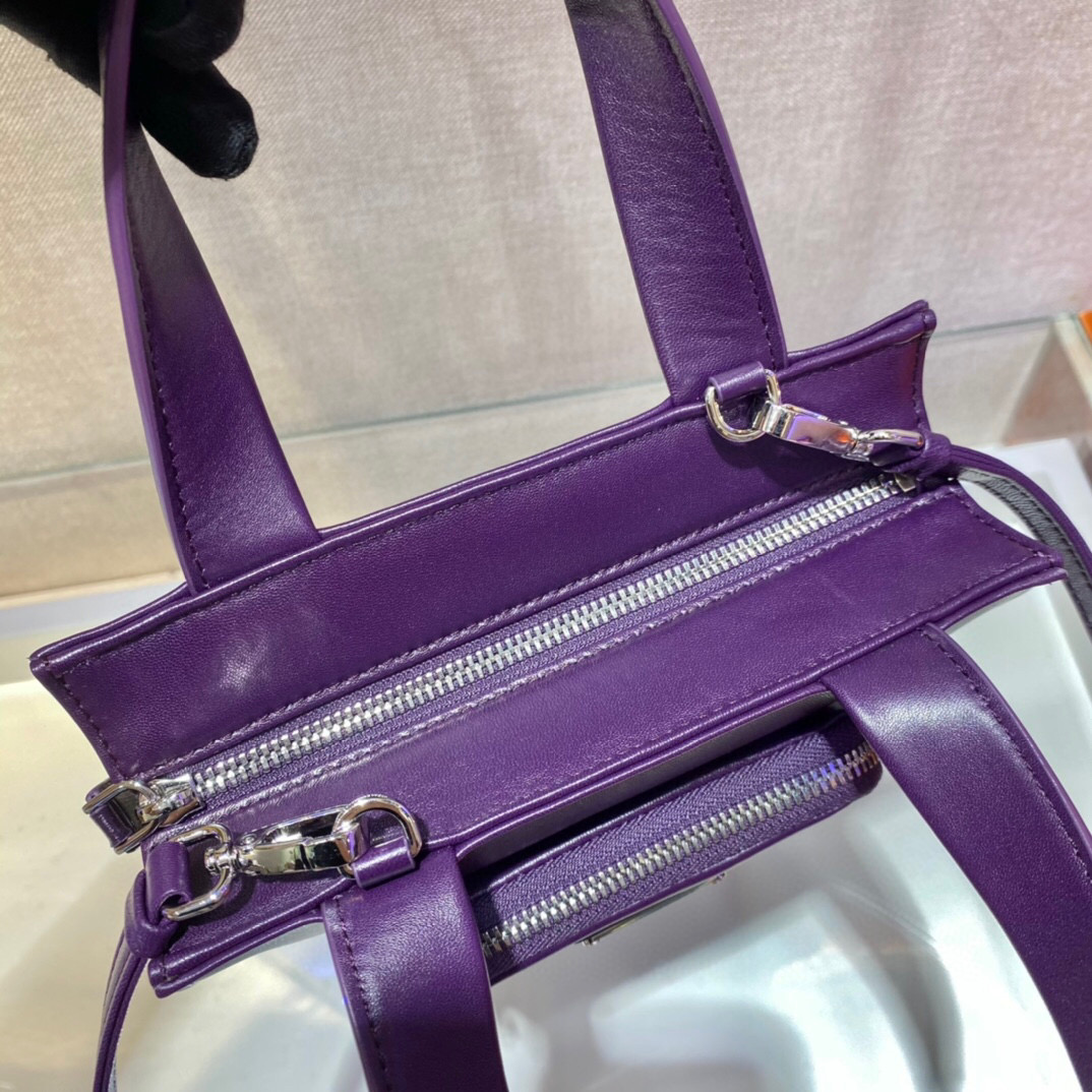 Shoulder Bag In Purple For Women 8.6in/ 22cm - Image 7