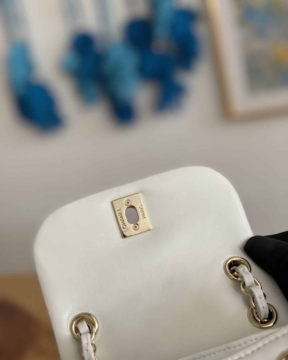 [REP 1:1] Small Backpack Black/White/Pink For Women 7.1in / 18cm AS2908