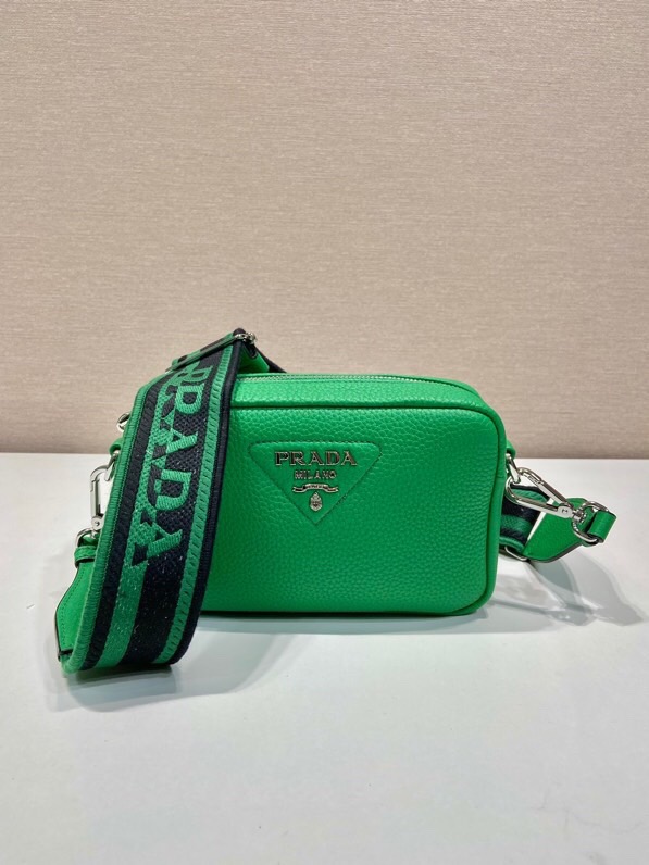 Small Shoulder Bag In Green For Women 7.5in/ 19cm 1BH192_2DKV_F0YFM_V_3OO - Image 10
