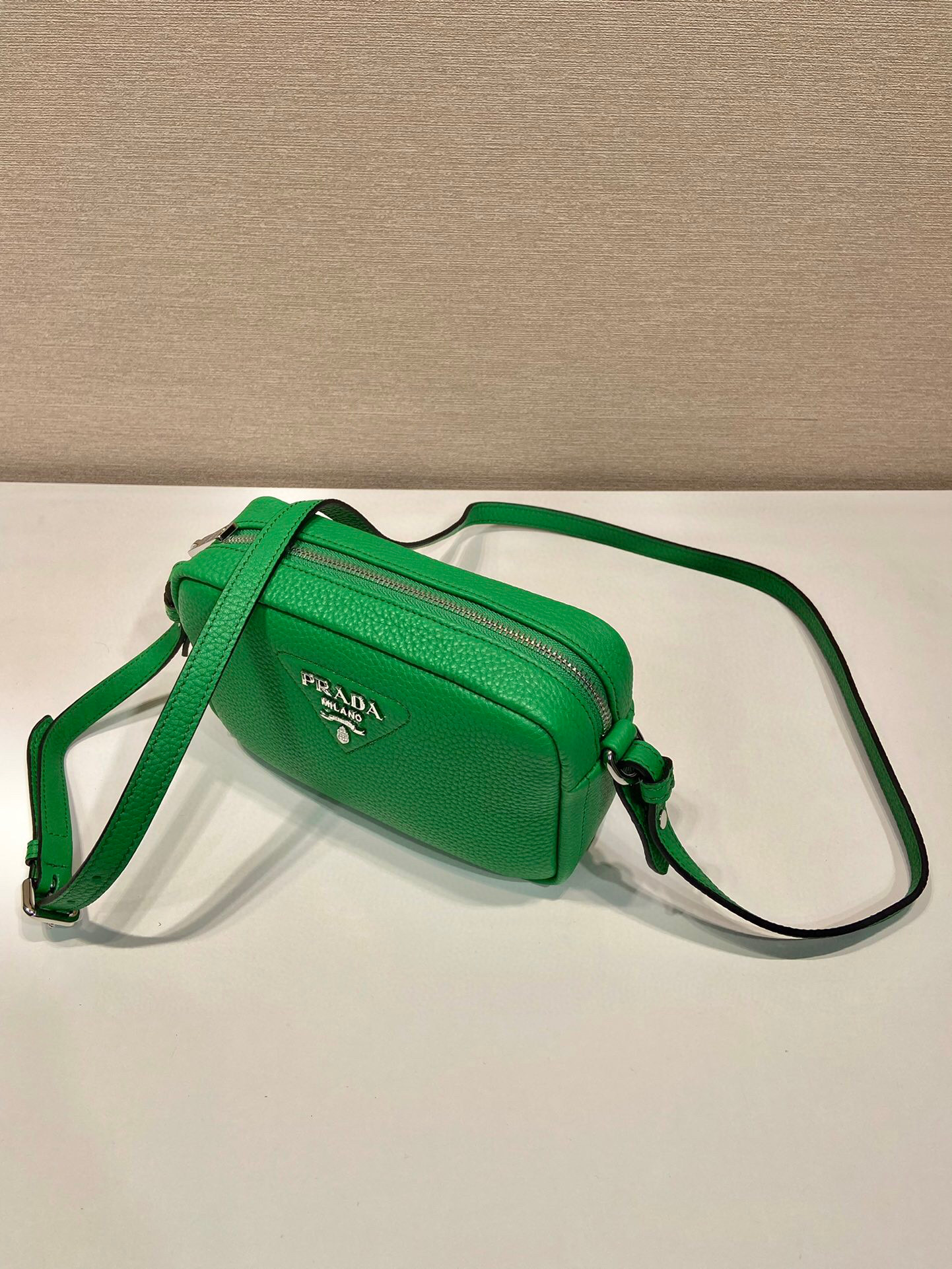Small Shoulder Bag In Green For Women 7.5in/ 19cm 1BH192_2DKV_F0YFM_V_3OO - Image 5