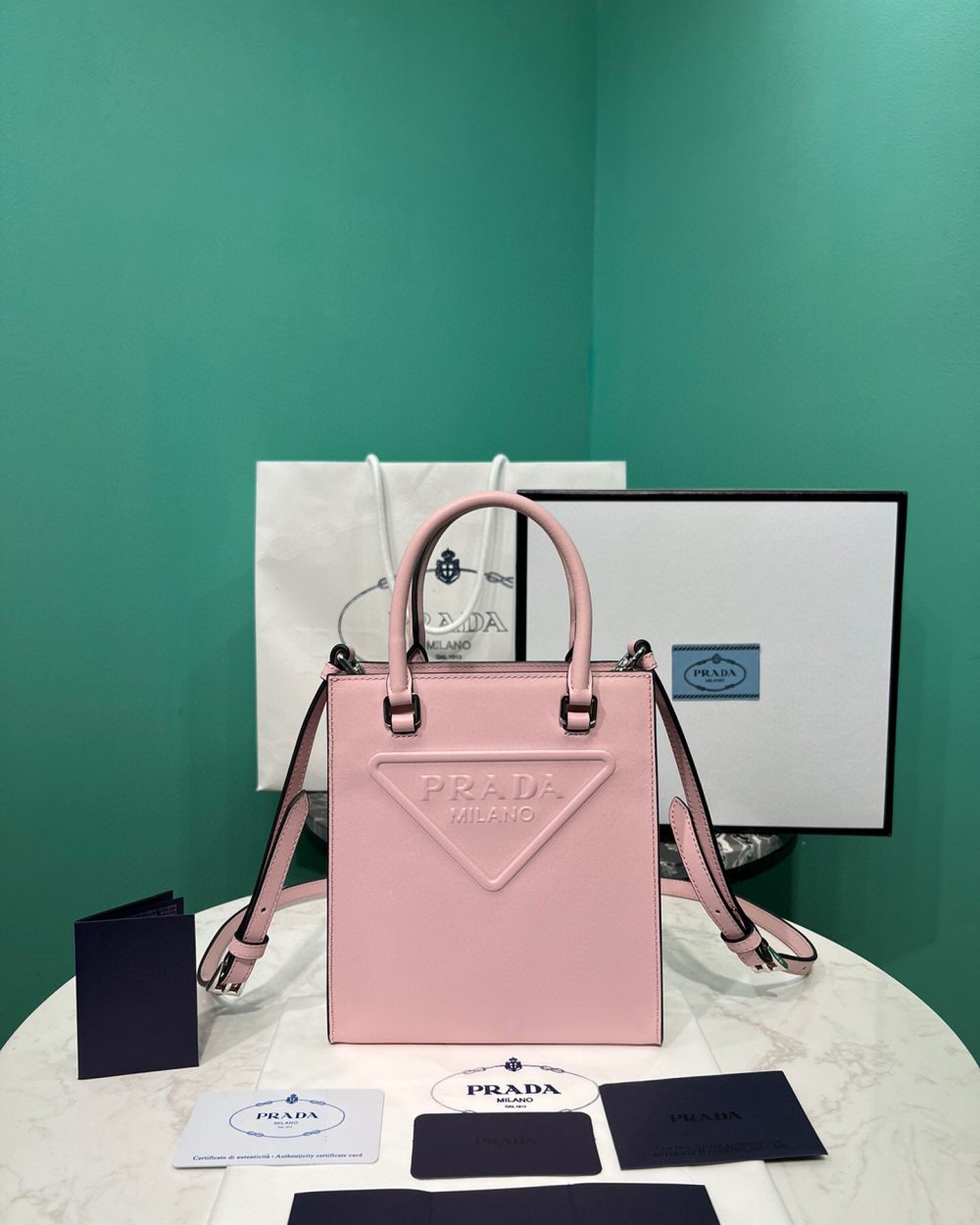 Small Tote In Pink For Women 7.5in/ 19cm